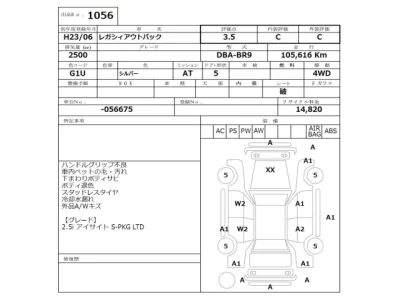 Subaru LEGACY OUTBACK