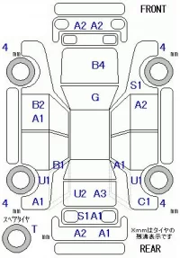 Honda ACTY TRUCK лот № 26095 оценка 3.5  с аукциона в Японии 7