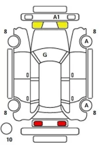 Chrysler JEEP WRANGLER лот № 11091 оценка 5  с аукциона в Японии 11