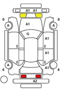 Mercedes-Benz C CLASS лот № 35002 оценка 4.5  с аукциона в Японии 11