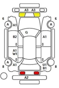 Mercedes-Benz C CLASS лот № 35016 оценка 4  с аукциона в Японии 11