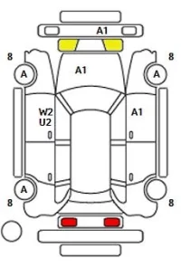 Audi A5 лот № 36001 оценка 4.5  с аукциона в Японии 11