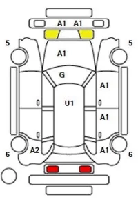 Audi Q2 лот № 36009 оценка 4.5  с аукциона в Японии 11