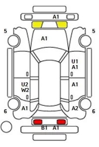 Audi Q3 лот № 36021 оценка 4.5  с аукциона в Японии 11
