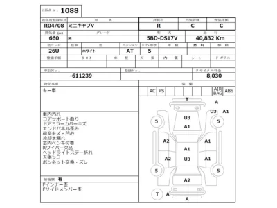 Mitsubishi MINICAB VAN  с аукциона в Японии