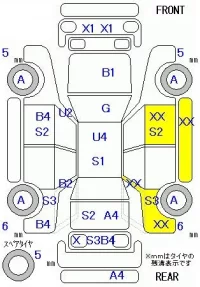 Honda ACTY TRUCK лот № 28067 оценка R  с аукциона в Японии 6