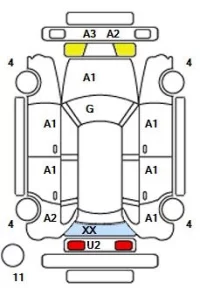 Toyota NOAH лот № 14512 оценка 3.5  с аукциона в Японии 9