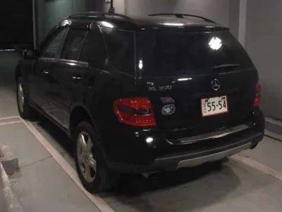 Mercedes-Benz ML CLASS  с аукциона в Японии
