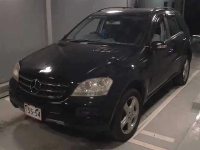 Mercedes-Benz ML CLASS  с аукциона в Японии