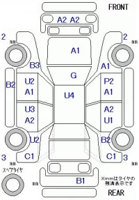 Honda FIT лот № 20088 оценка 3  с аукциона в Японии 11