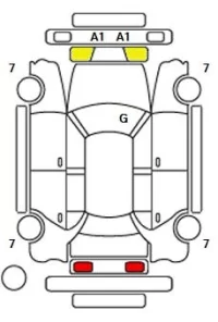 Toyota CROWN лот № 14513 оценка 4.5  с аукциона в Японии 3
