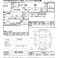 Mazda ROADSTER лот № 217 оценка 3.5  с аукциона в Японии 8