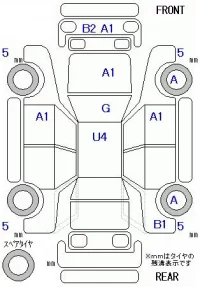 Honda CIVIC лот № 20208 оценка 3.5  с аукциона в Японии 11