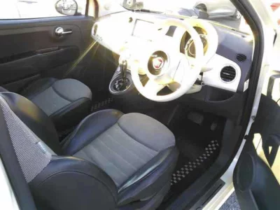 Fiat 500C  с аукциона в Японии