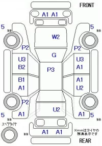 Subaru FORESTER лот № 19008 оценка 3  с аукциона в Японии 5