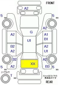 Nissan WINGROAD лот № 19127 оценка 3.5  с аукциона в Японии 5