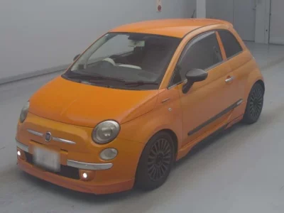Fiat 500  с аукциона в Японии