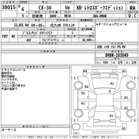 Mazda CX-30 лот № 30015 оценка RA  с аукциона в Японии 2
