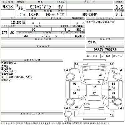 Mitsubishi MINICAB VAN  с аукциона в Японии