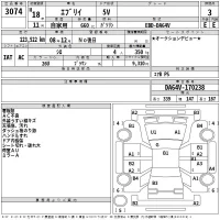 Suzuki EVERY лот № 3074 оценка 3  с аукциона в Японии 2