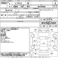 Citroen Berlingo лот № 70069 оценка 4  с аукциона в Японии 2