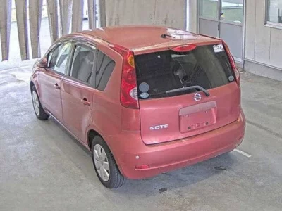 Nissan NOTE  с аукциона в Японии