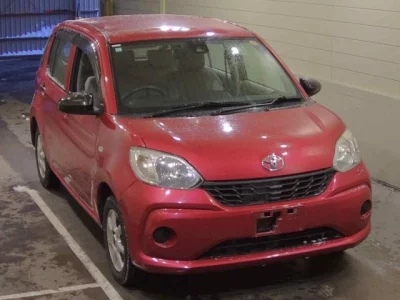 Toyota PASSO  с аукциона в Японии