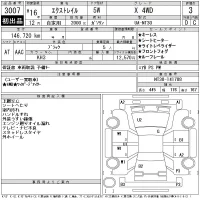 Nissan X-TRAIL лот № 3007 оценка 3  с аукциона в Японии 11