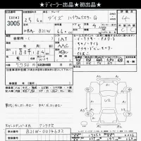 Nissan DAYZ лот № 3005 оценка 4  с аукциона в Японии 10