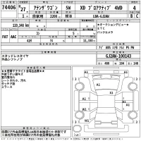 Mazda ATENZA WAGON лот № 74406 оценка 4  с аукциона в Японии 2