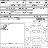 Suzuki WAGON R лот № 3715 оценка RA  с аукциона в Японии 2