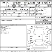 Subaru IMPREZA G4 лот № 530 оценка 4  с аукциона в Японии 2