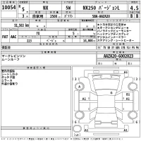 Lexus NX лот № 10054 оценка 4.5  с аукциона в Японии 2