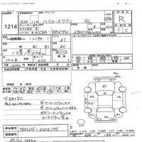 Toyota HIACE лот № 1214 оценка R  с аукциона в Японии 3