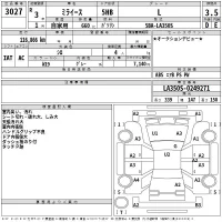 Daihatsu MIRA E S лот № 3027 оценка 3.5  с аукциона в Японии 2