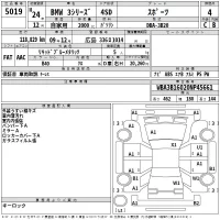 BMW 3-Series лот № 5019 оценка 4  с аукциона в Японии 2