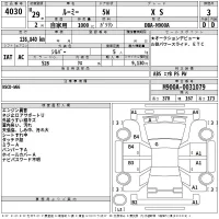 Toyota ROOMY лот № 4030 оценка 3  с аукциона в Японии 2