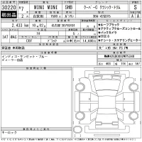 BMW MINI лот № 30220 оценка 6  с аукциона в Японии 11