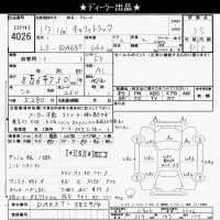 Suzuki CARRY TRUCK лот № 4026 оценка 3.5  с аукциона в Японии 6