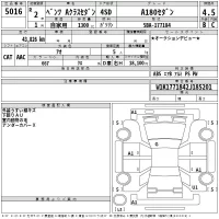 Mercedes-Benz A CLASS лот № 5016 оценка 4.5  с аукциона в Японии 2