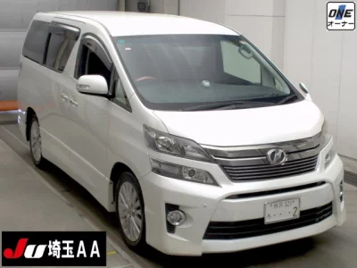 Toyota VELLFIRE  с аукциона в Японии