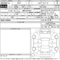Toyota RAIZE лот № 30299 оценка S  с аукциона в Японии 10