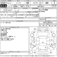 Toyota PASSO лот № 50087 оценка 3  с аукциона в Японии 11