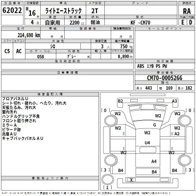 Toyota LITE ACE TRUCK  с аукциона в Японии