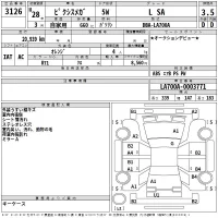 Toyota PIXIS MEGA лот № 3126 оценка 3.5  с аукциона в Японии 2