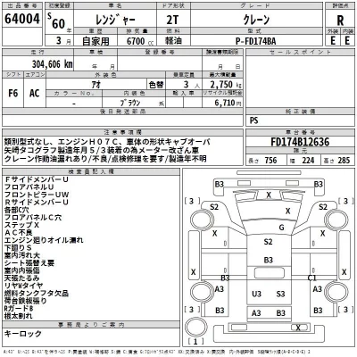 Hino RANGER  с аукциона в Японии