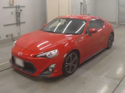 Toyota GT 86  с аукциона в Японии