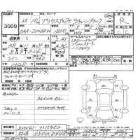 Toyota PRIUS ALPHA лот № 3009 оценка R  с аукциона в Японии 3