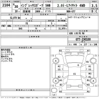 Subaru IMPREZA лот № 2104 оценка 3.5  с аукциона в Японии 2