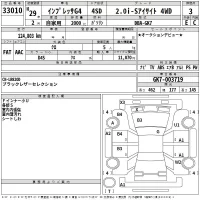 Subaru IMPREZA G4 лот № 33010 оценка 3  с аукциона в Японии 2